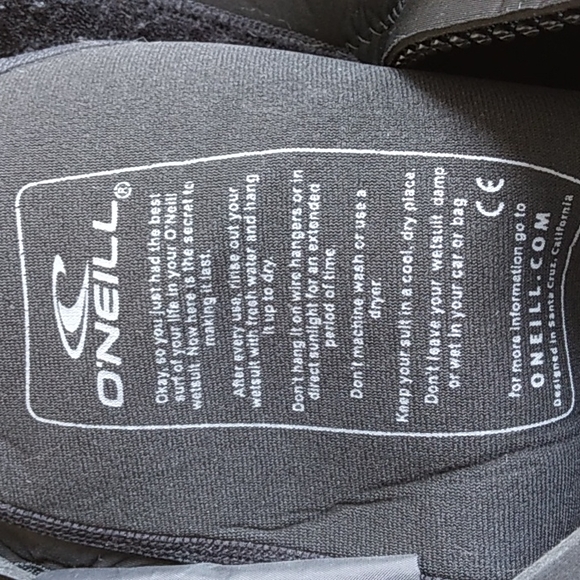 O'Neill Long Sleeve Shorty Wetsuit 2 mm - Picture 9 of 9